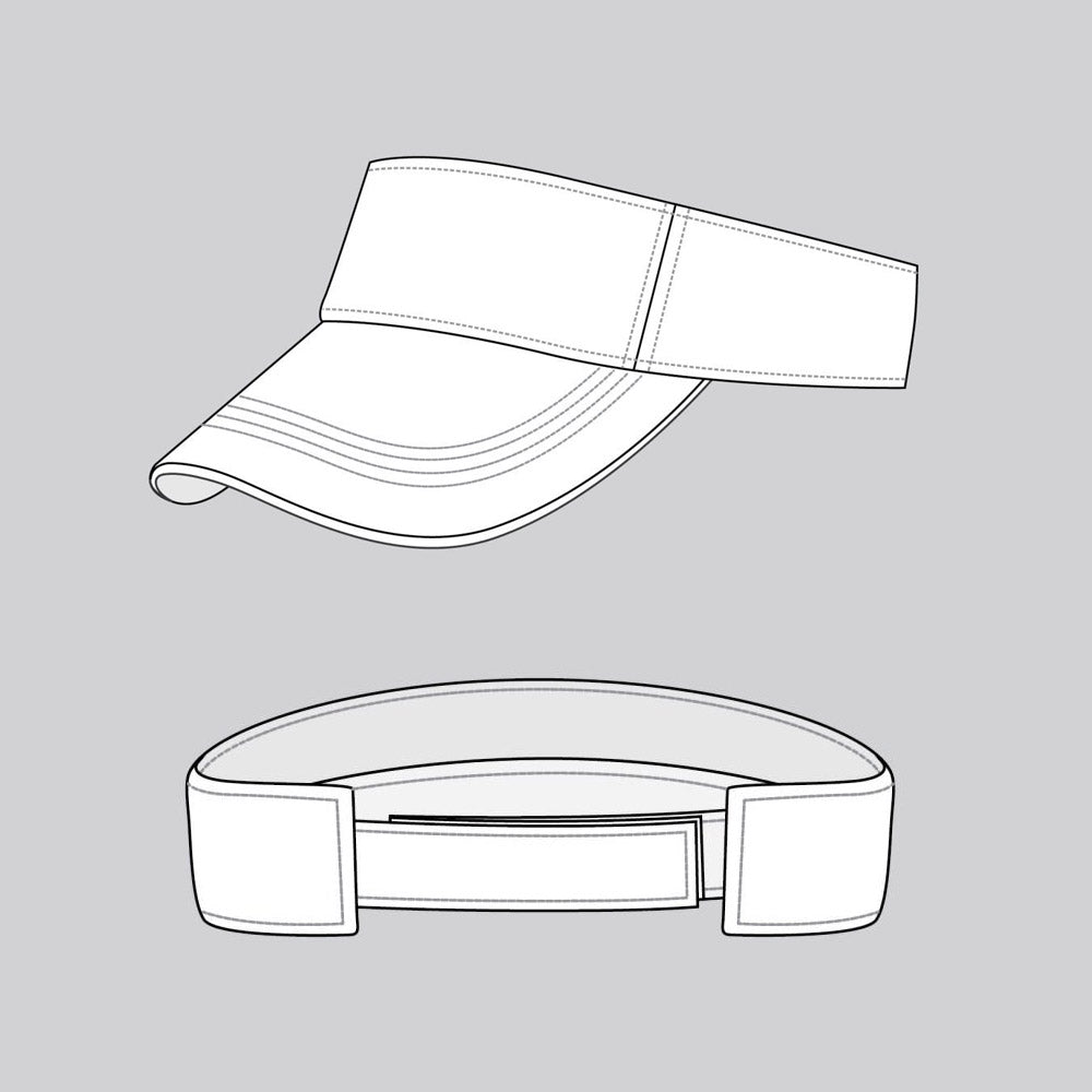 Black Bling Visor
