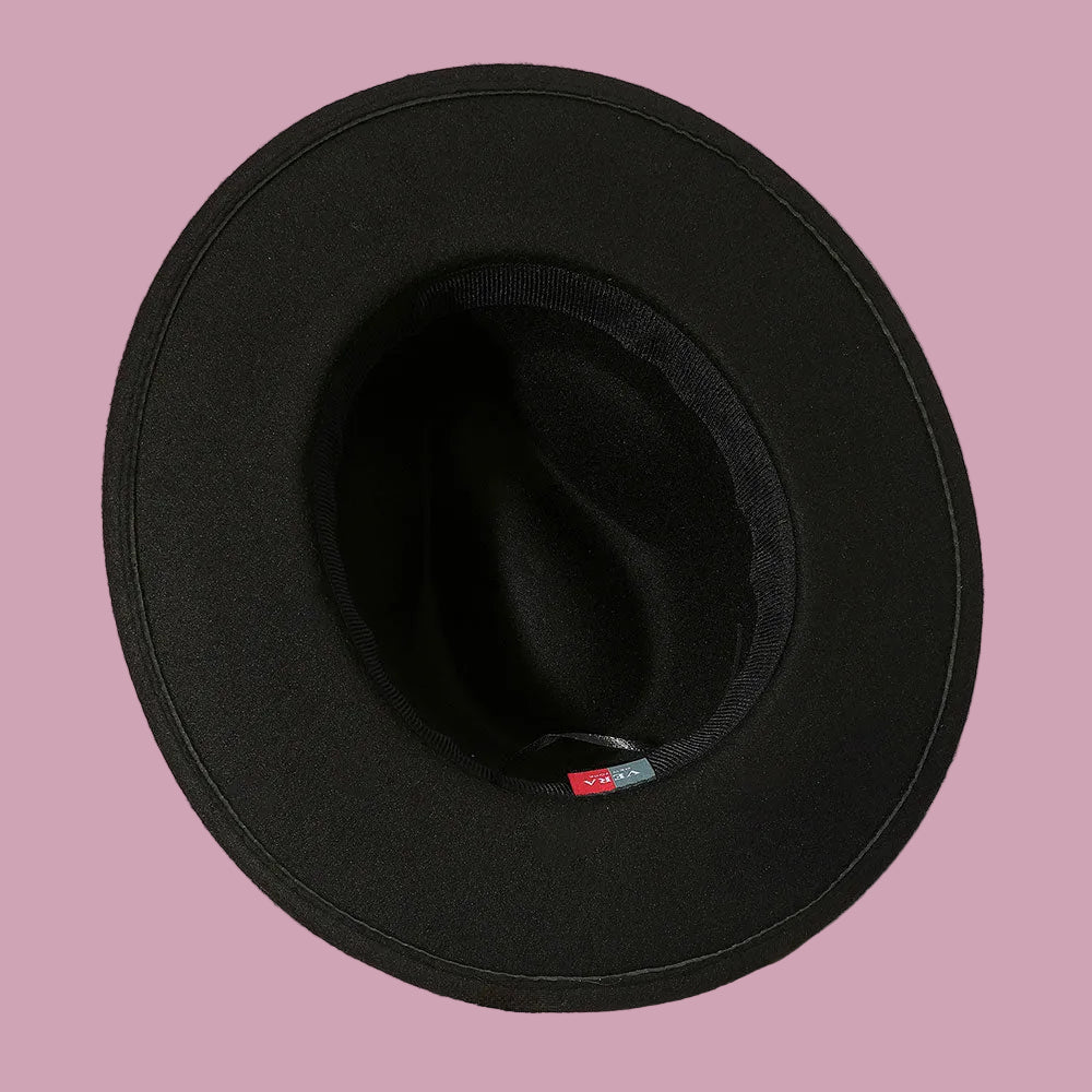 Quatrefoil Accent Fedora