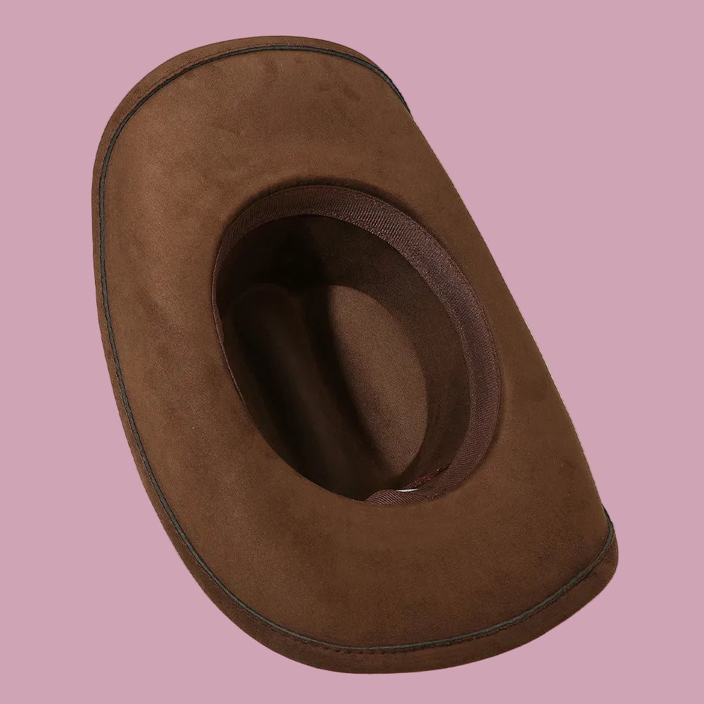 Quatrefoil Accent Cowboy Hat