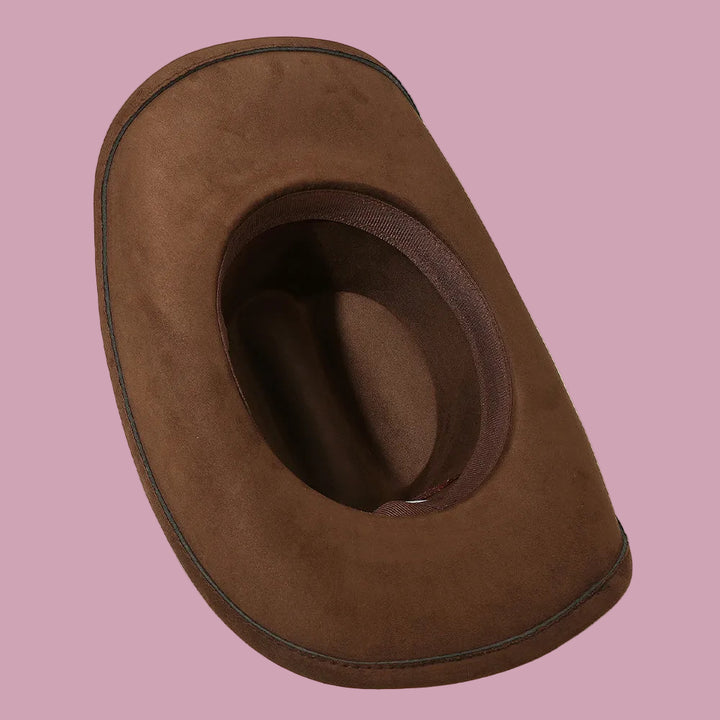 Quatrefoil Accent Cowboy Hat