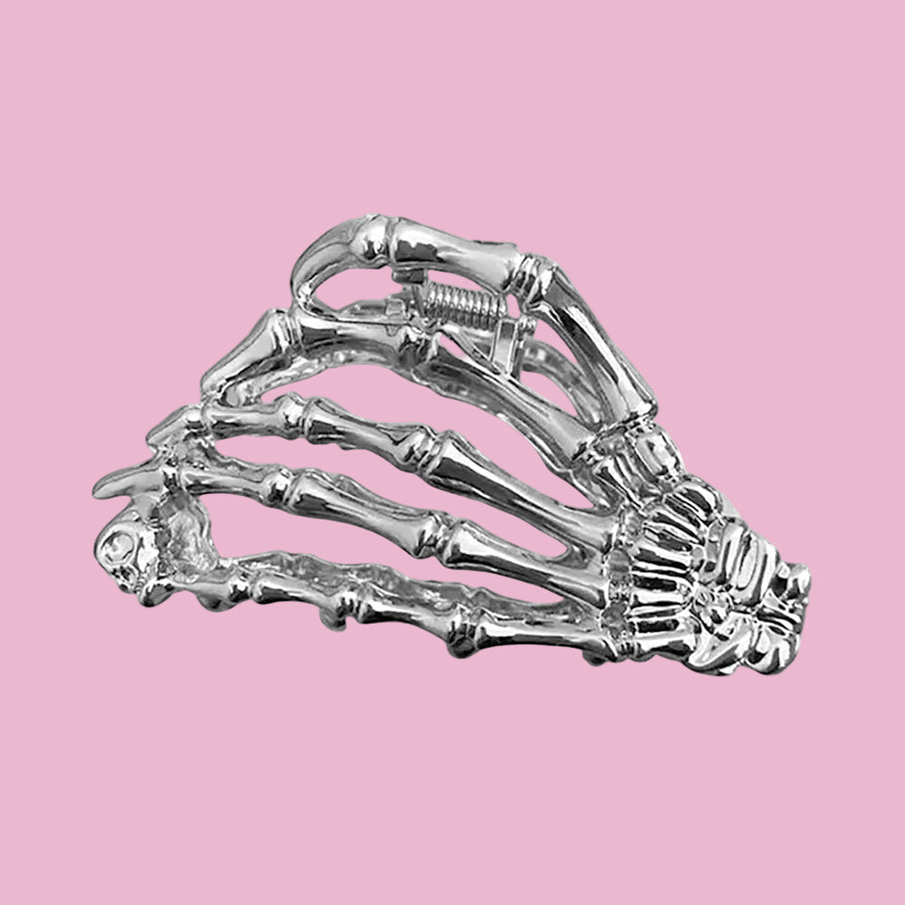 Skeleton Hand Claw Clip