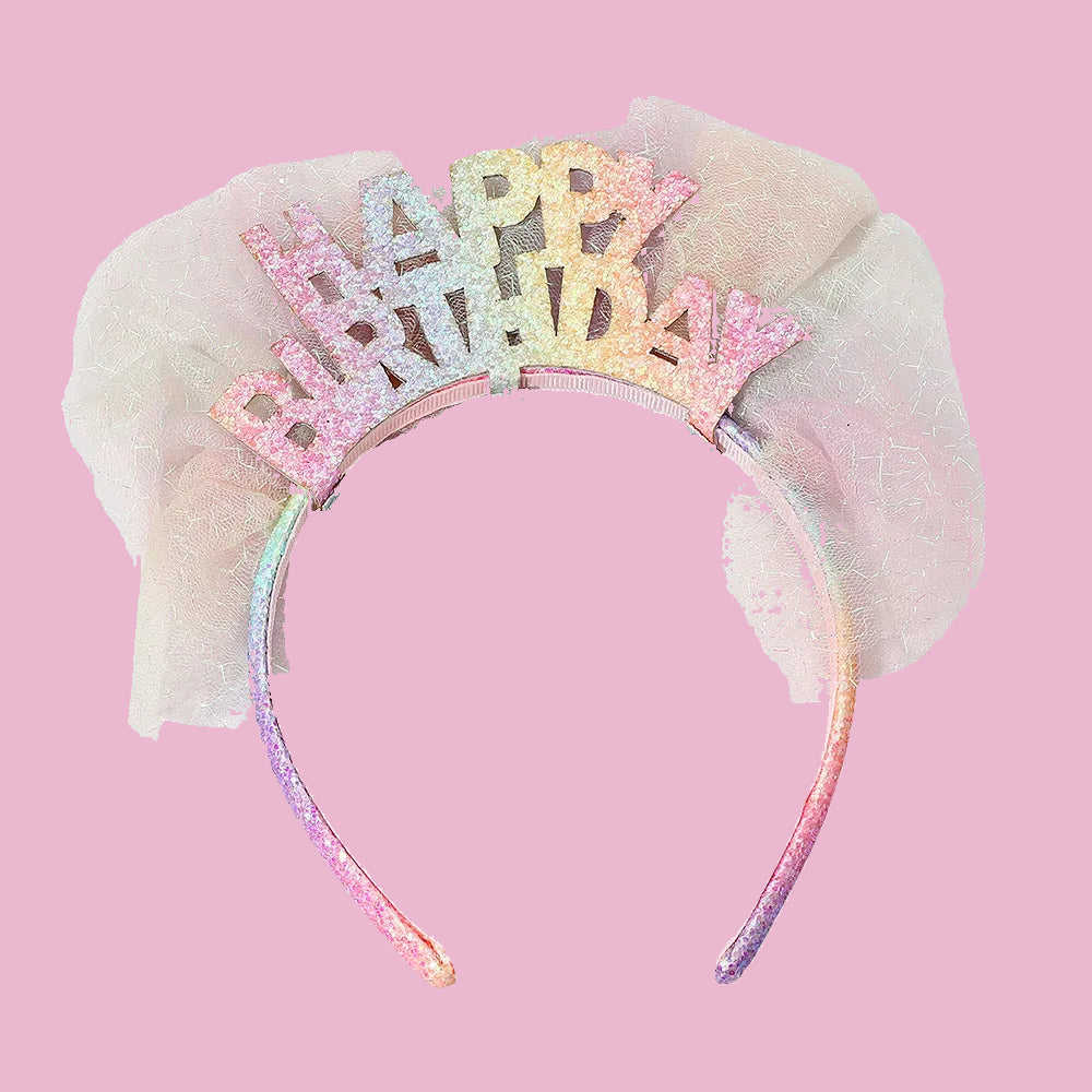 Happy Birthday Headband