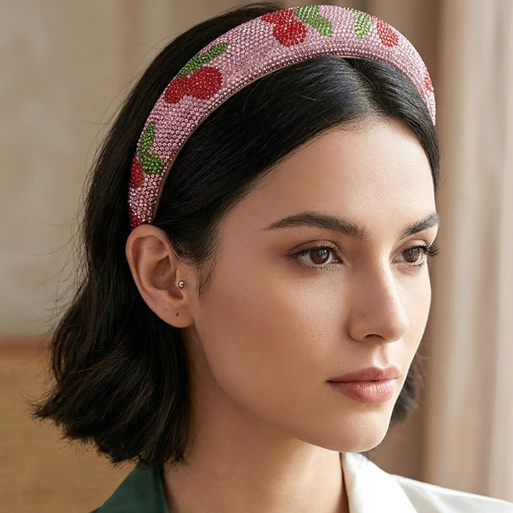 Cherry Bling Headband