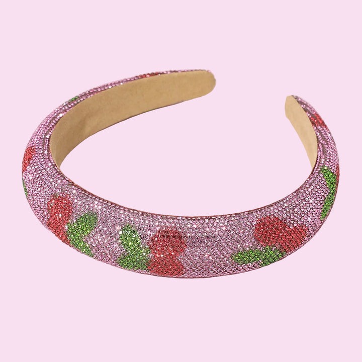 Cherry Bling Headband