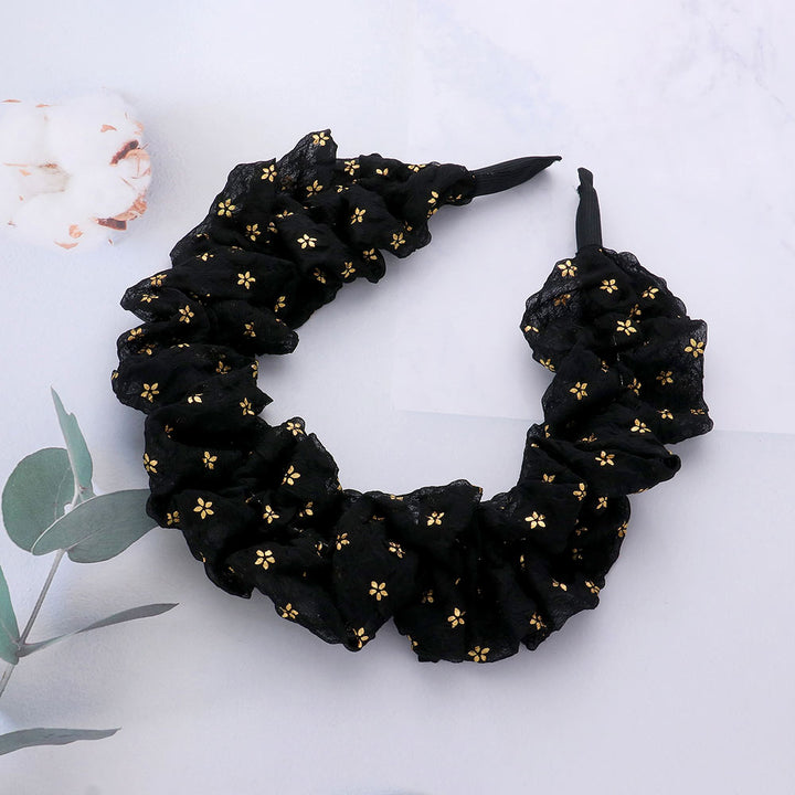 Flower Scrunchie Headband