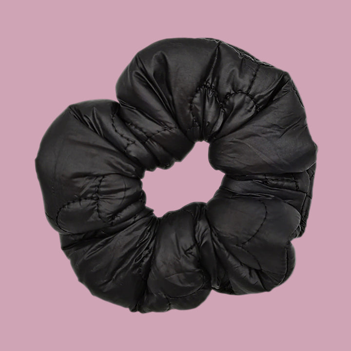 Flower Quilted Scrunchie