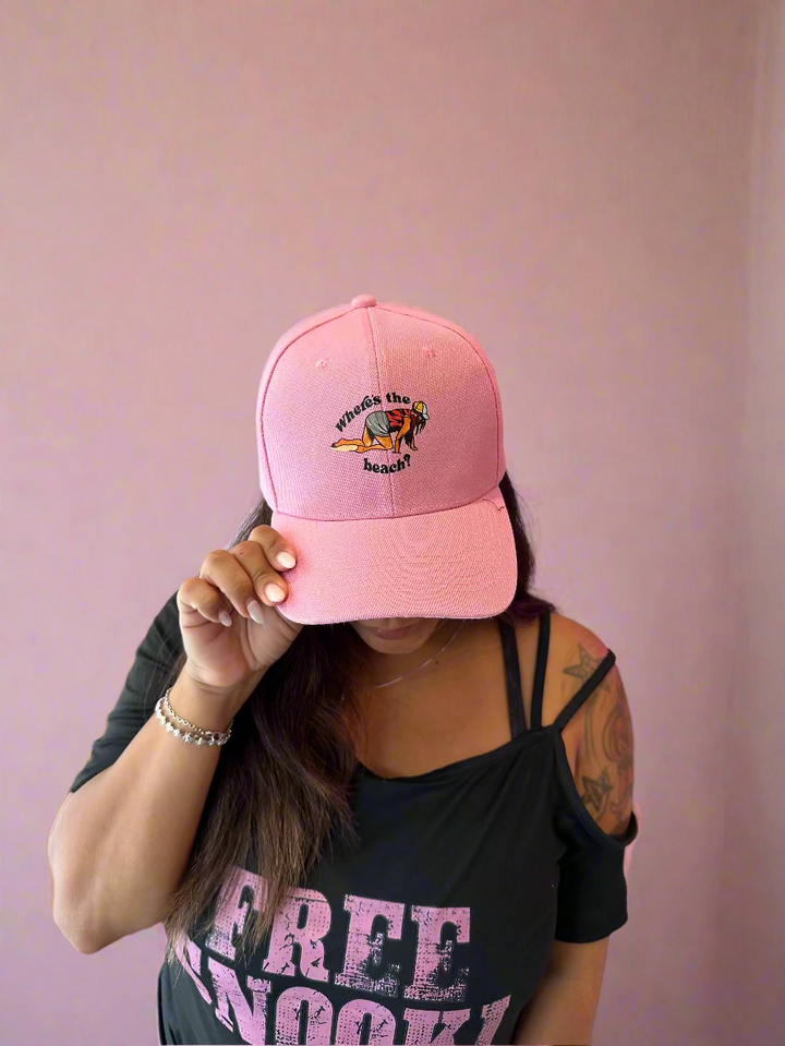 Where's The Beach Pink Hat
