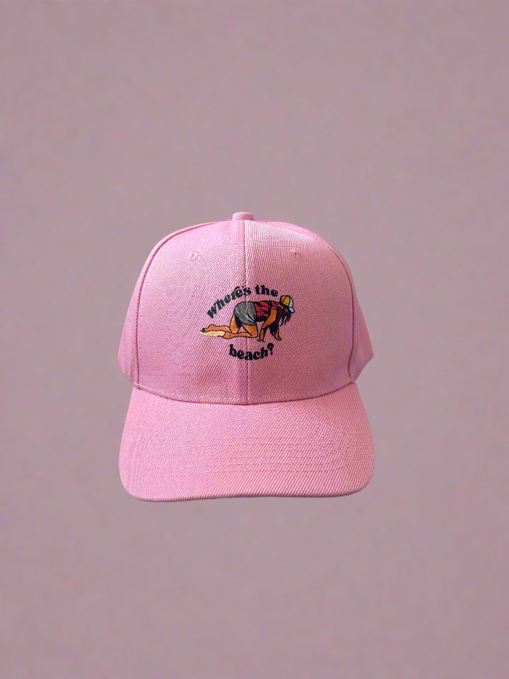 Where's The Beach Pink Hat