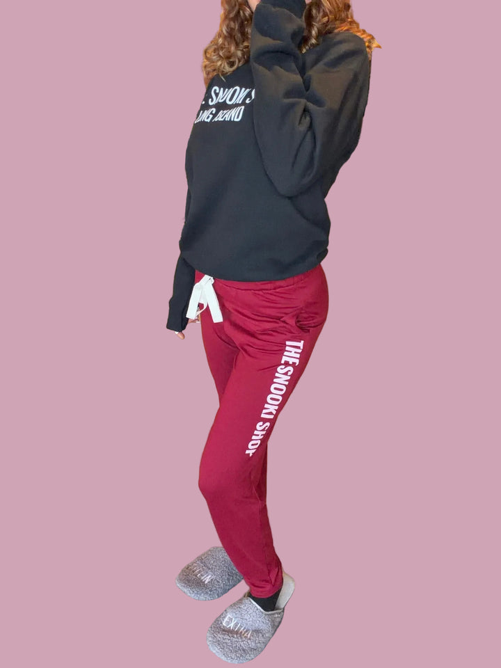 The Snooki Shop Burgundy Lounge Pants