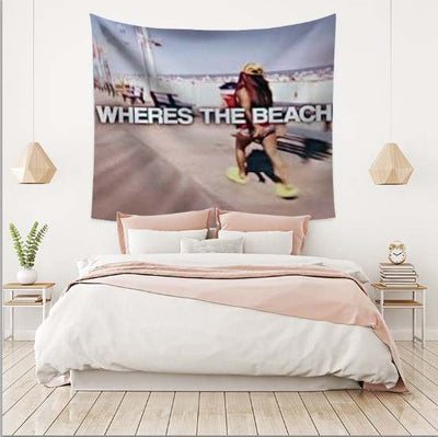 Where's The Beach Tapestry