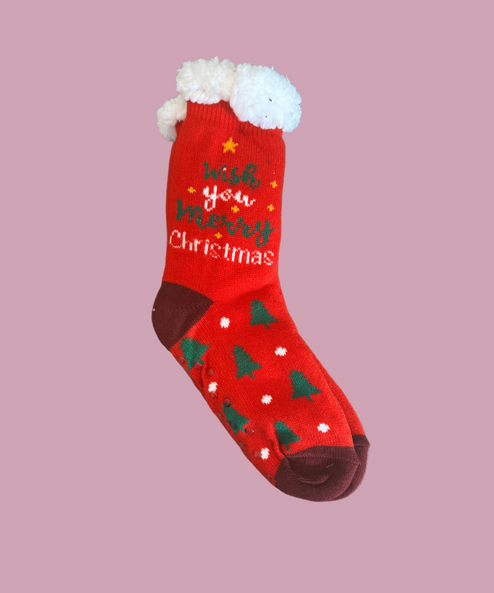 Holiday Slipper Socks