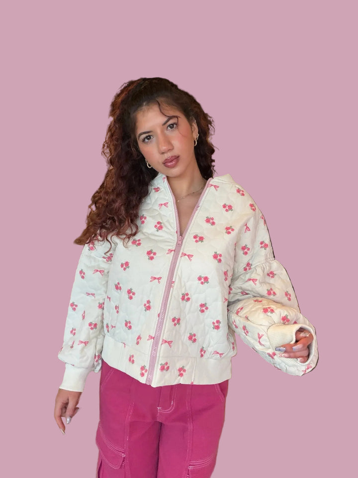 Petals & Ribbons Bomber