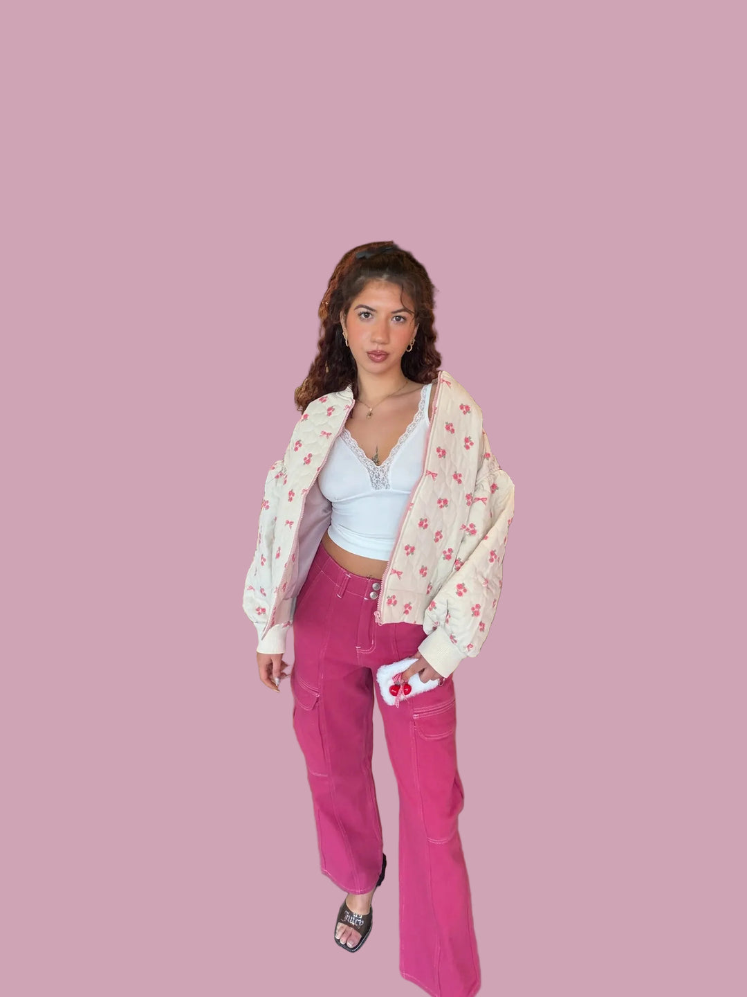 Petals & Ribbons Bomber