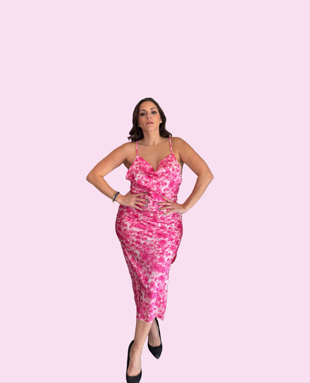 heartbreakers pink dress Jennifer Love Hewitt Heartbreakers Screen Worn Pink Mini Sexy Dress & Bra