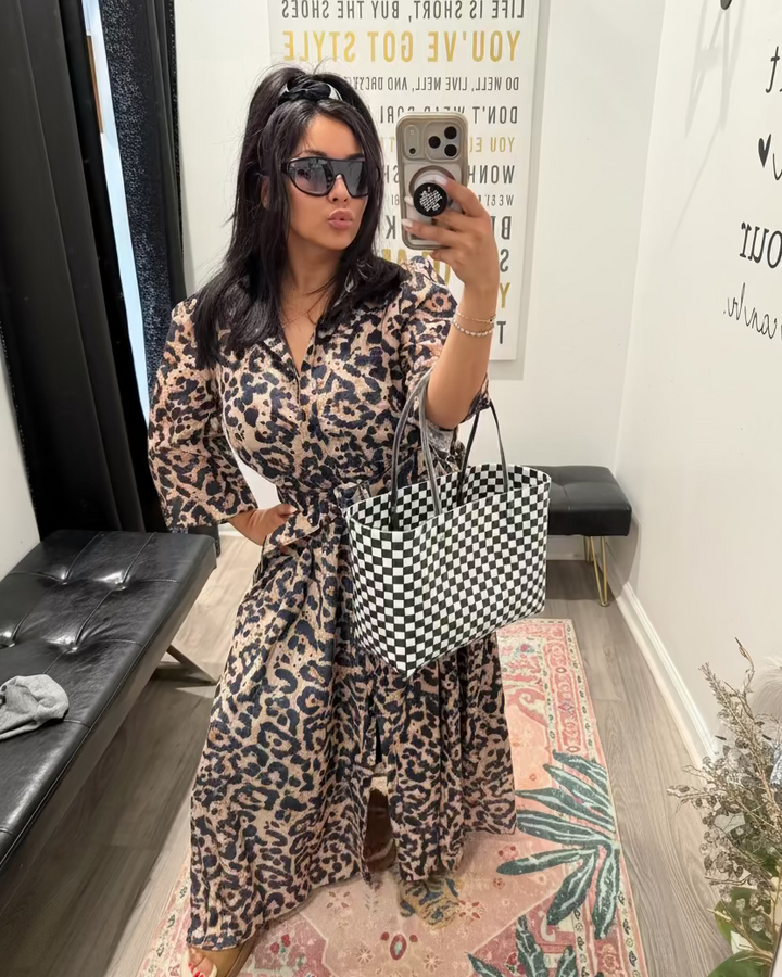 Untamed Elegance Belted Maxi