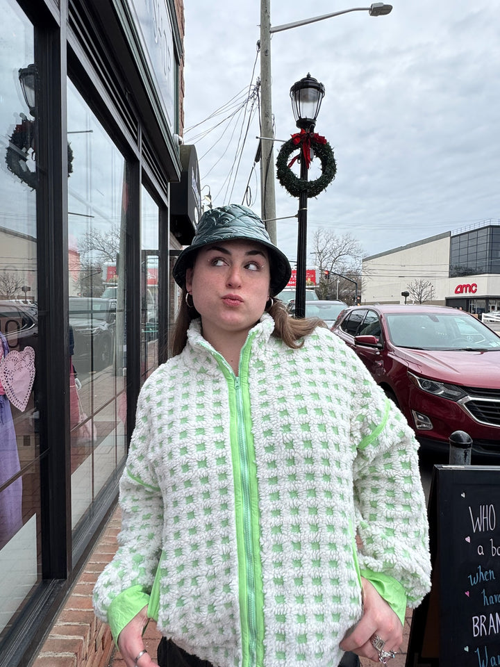 Matcha Sherpa Jacket