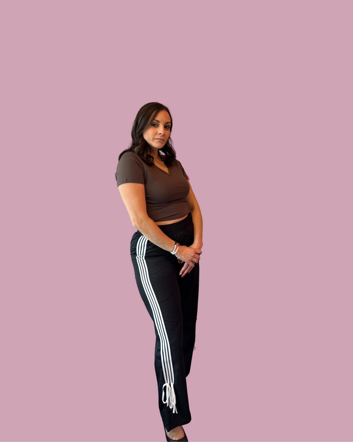 Black Track Pants