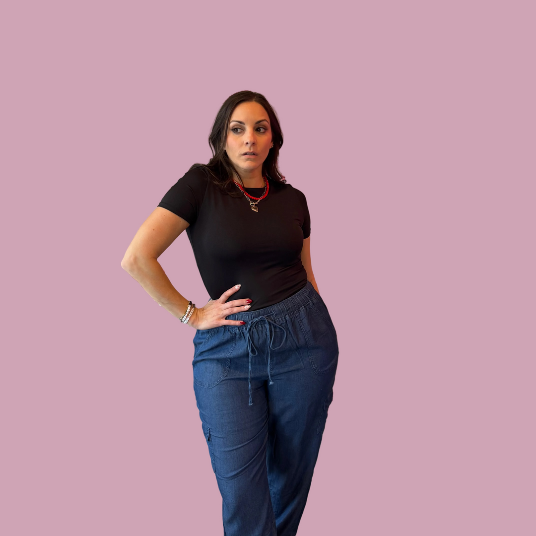 Stretch Crewneck Short Sleeve