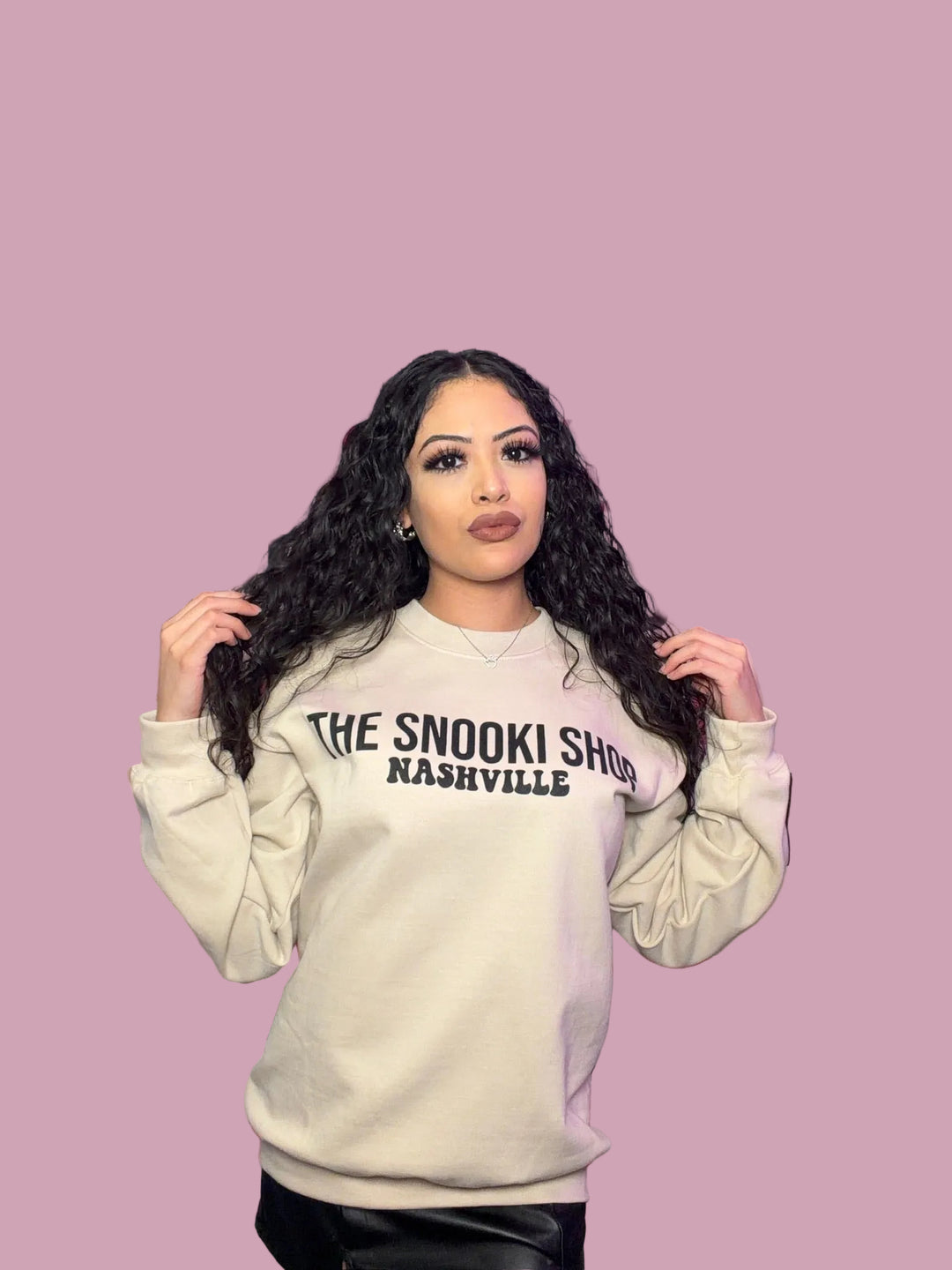 The Beige Snooki Shop Sweatshirt