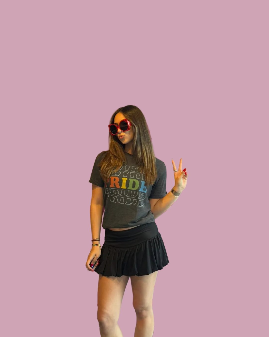Charcoal Pride Tee