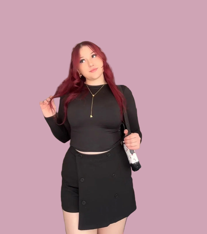 Everywhere Essentials Long Sleeve Crop