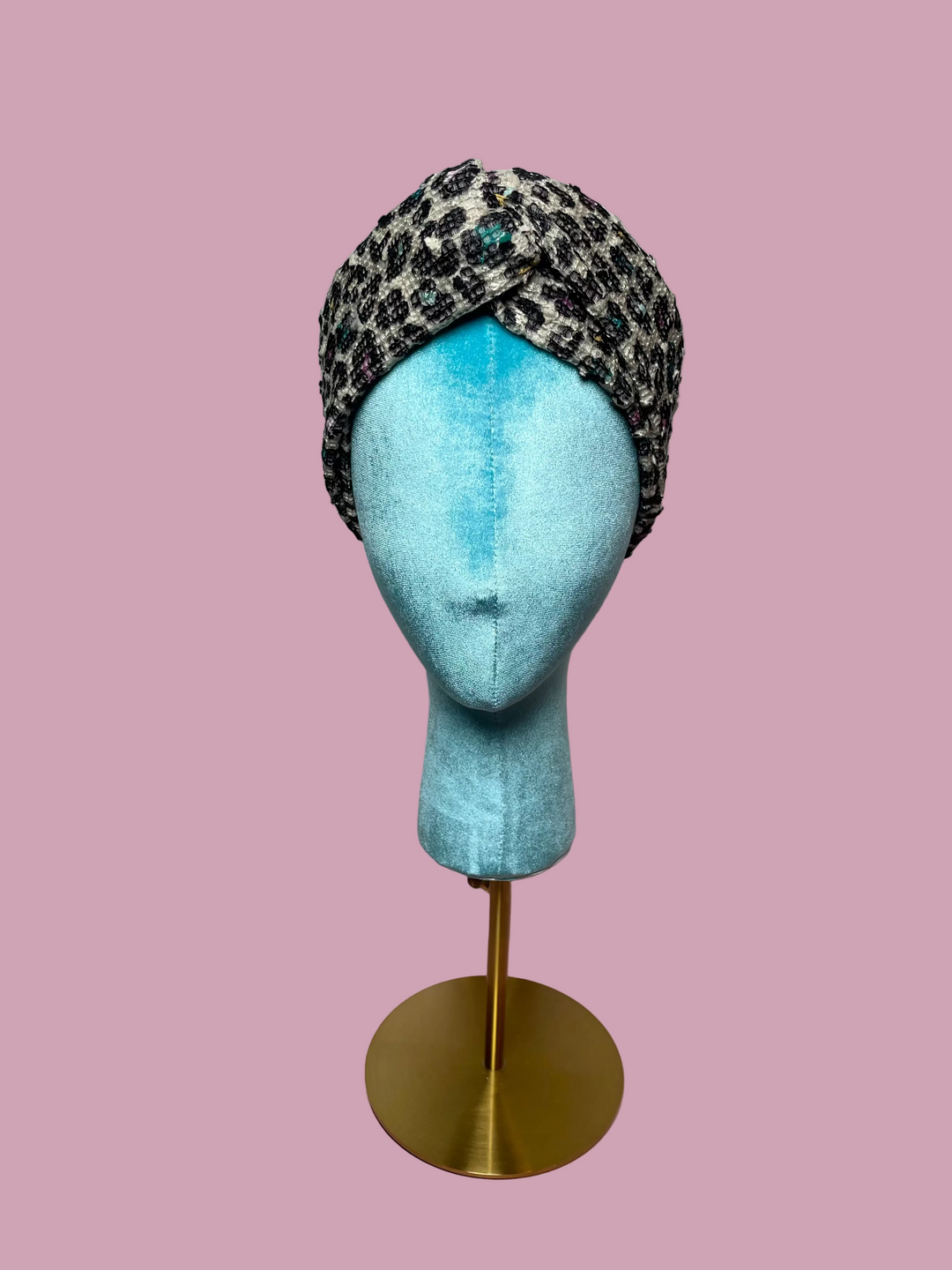Sequin Leopard Headband