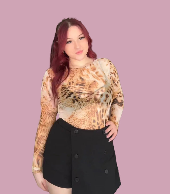 Heatwave Mesh Bodysuit