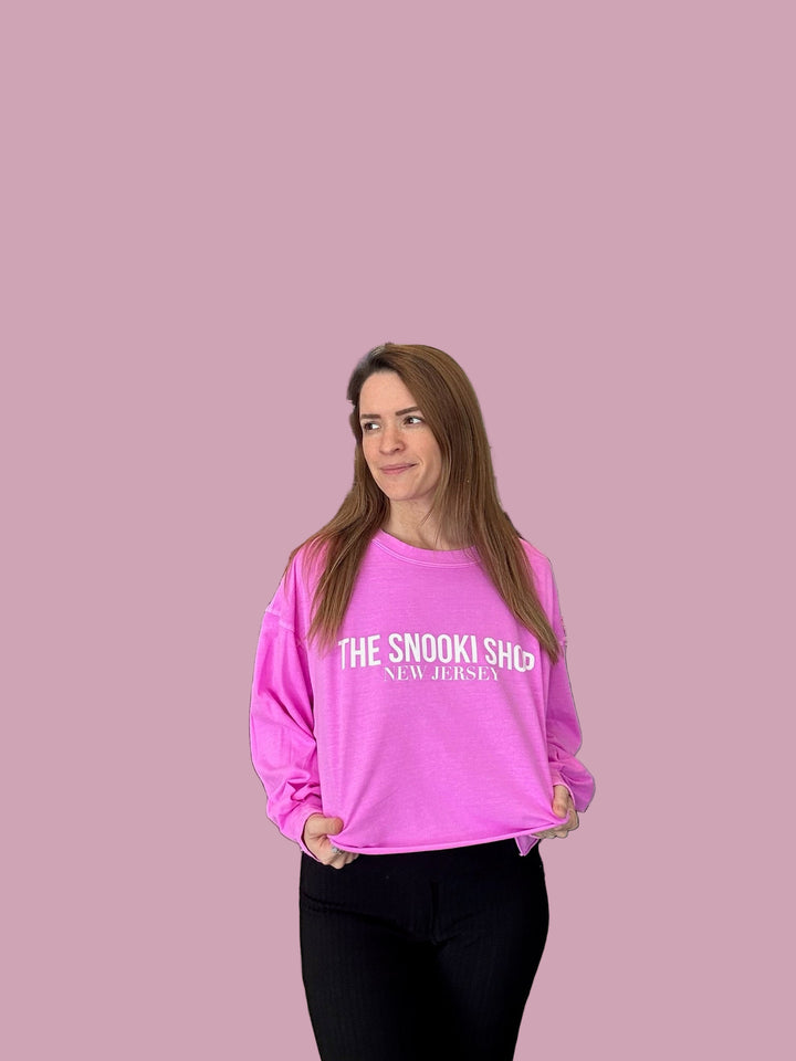The Snooki Shop Crop Long Sleeve