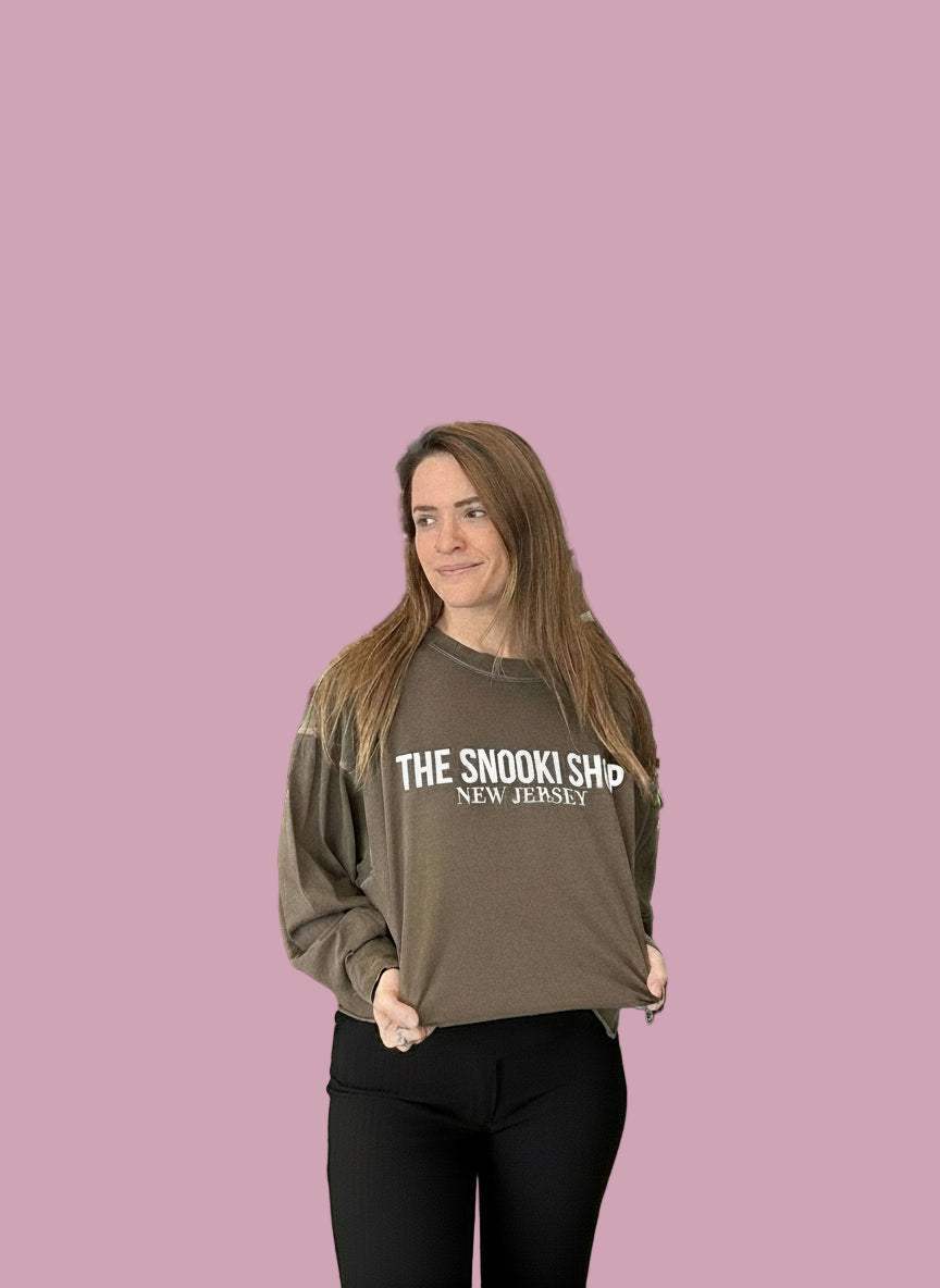 The Snooki Shop Crop Long Sleeve