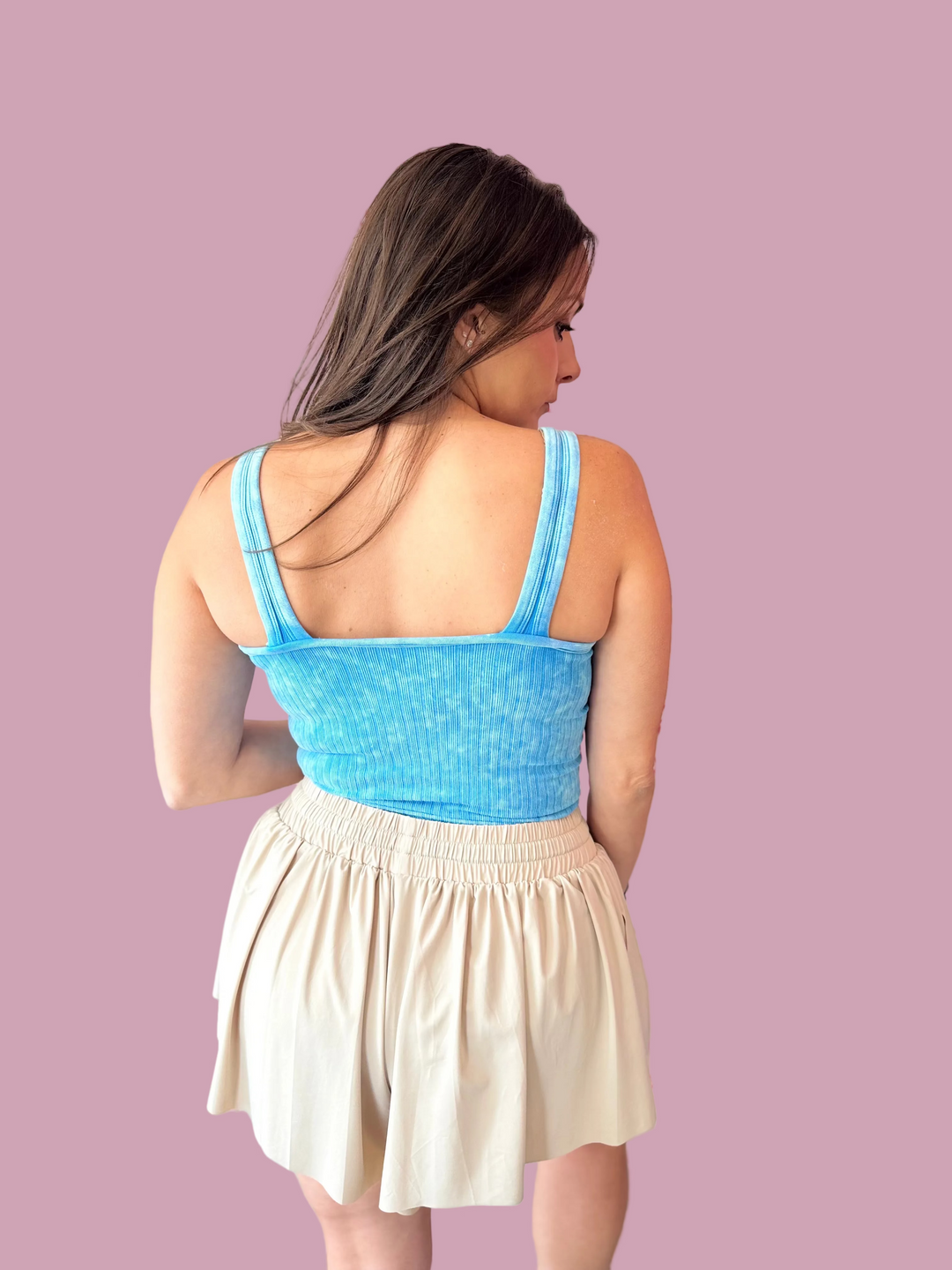 Taupe Butterfly Shorts