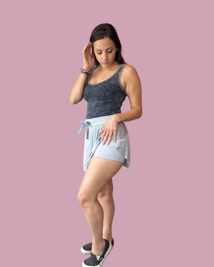 Athletic Ruffle Skort