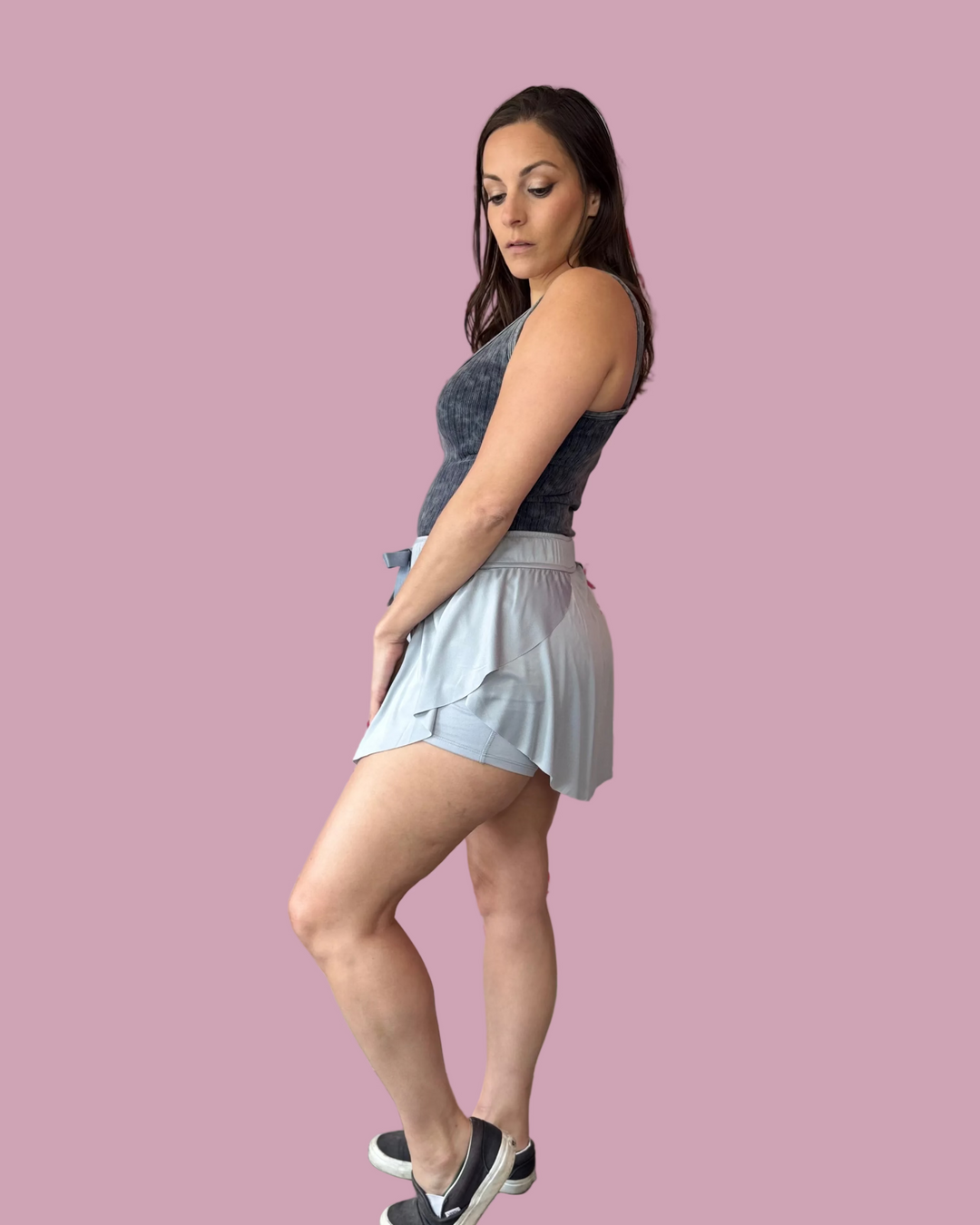 Athletic Ruffle Skort