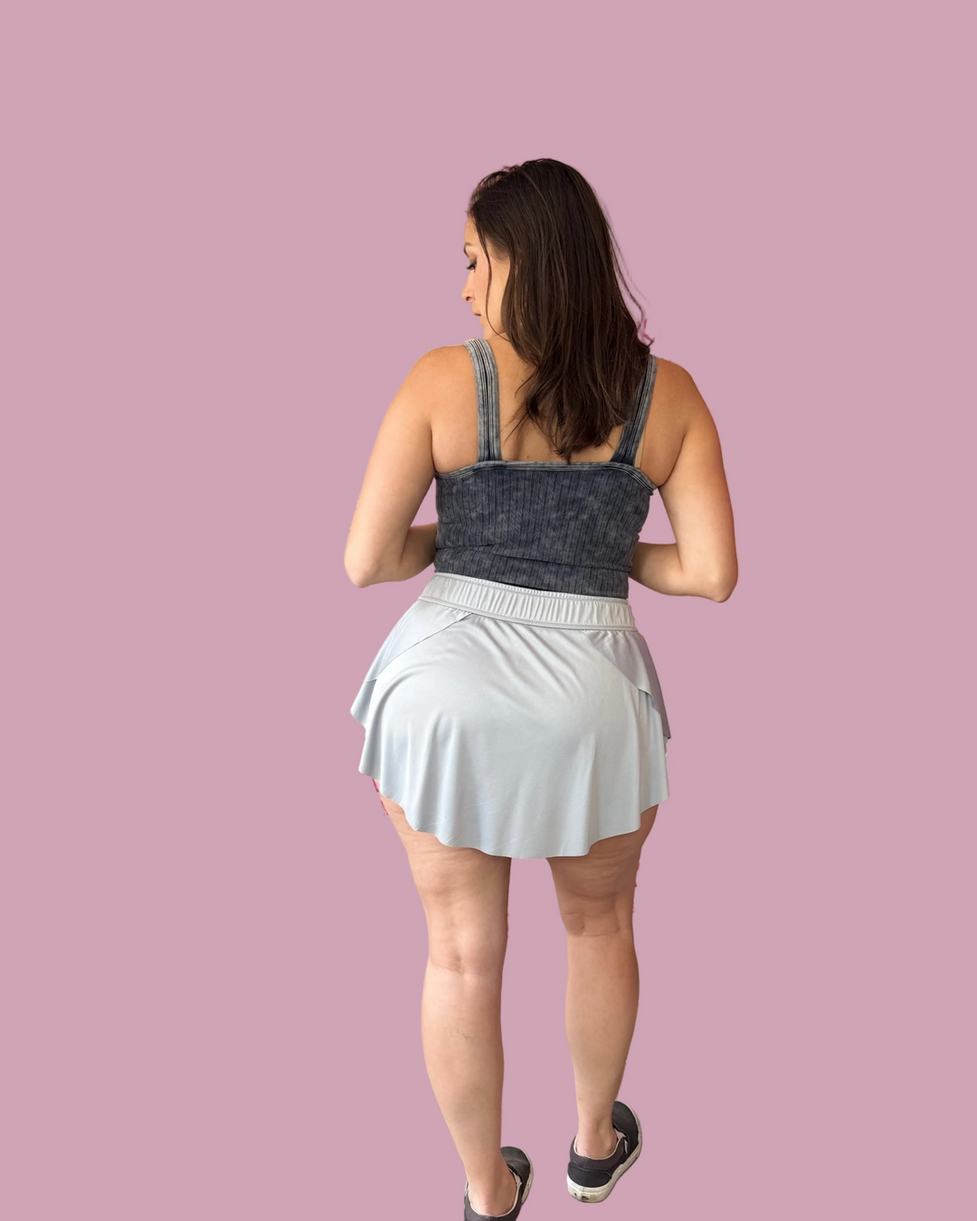 Athletic Ruffle Skort