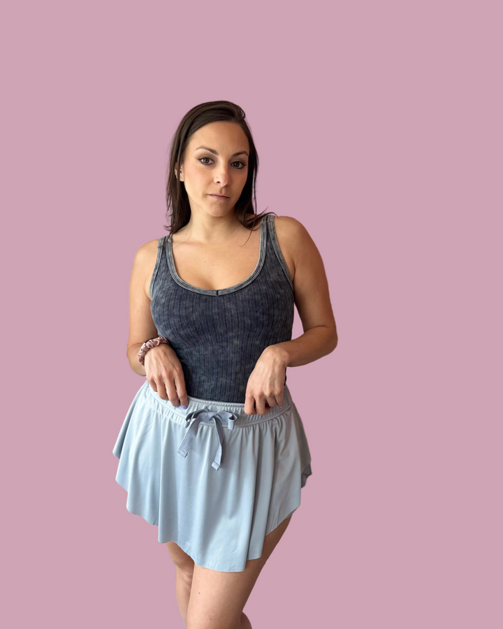 Athletic Ruffle Skort
