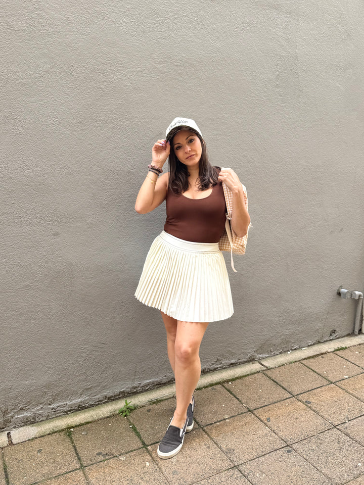 Pleated Tennis Skort
