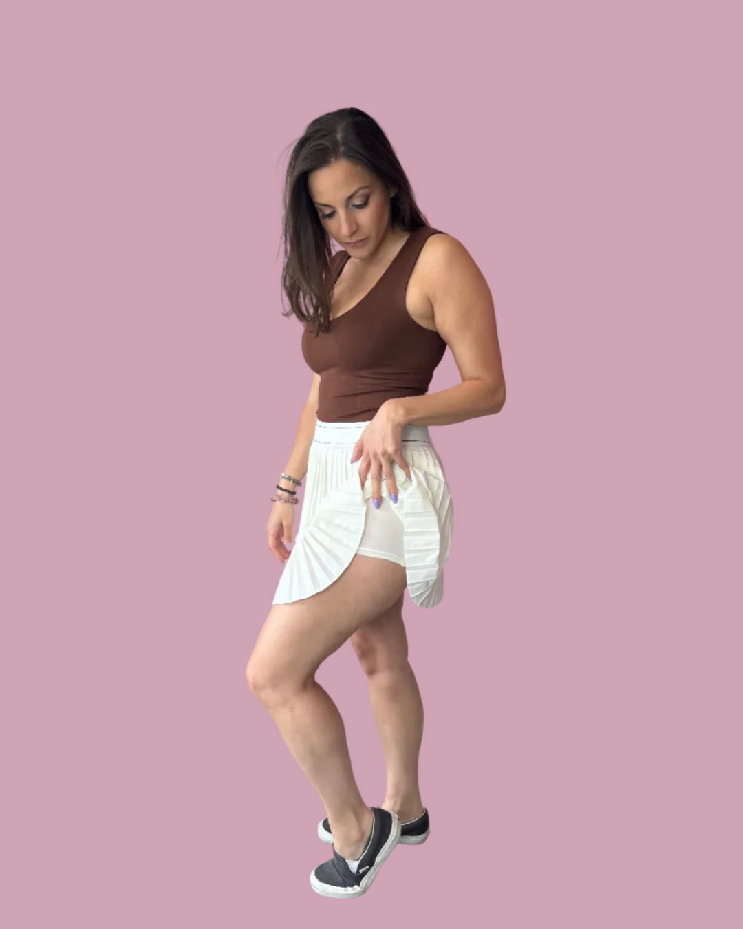 Pleated Tennis Skort