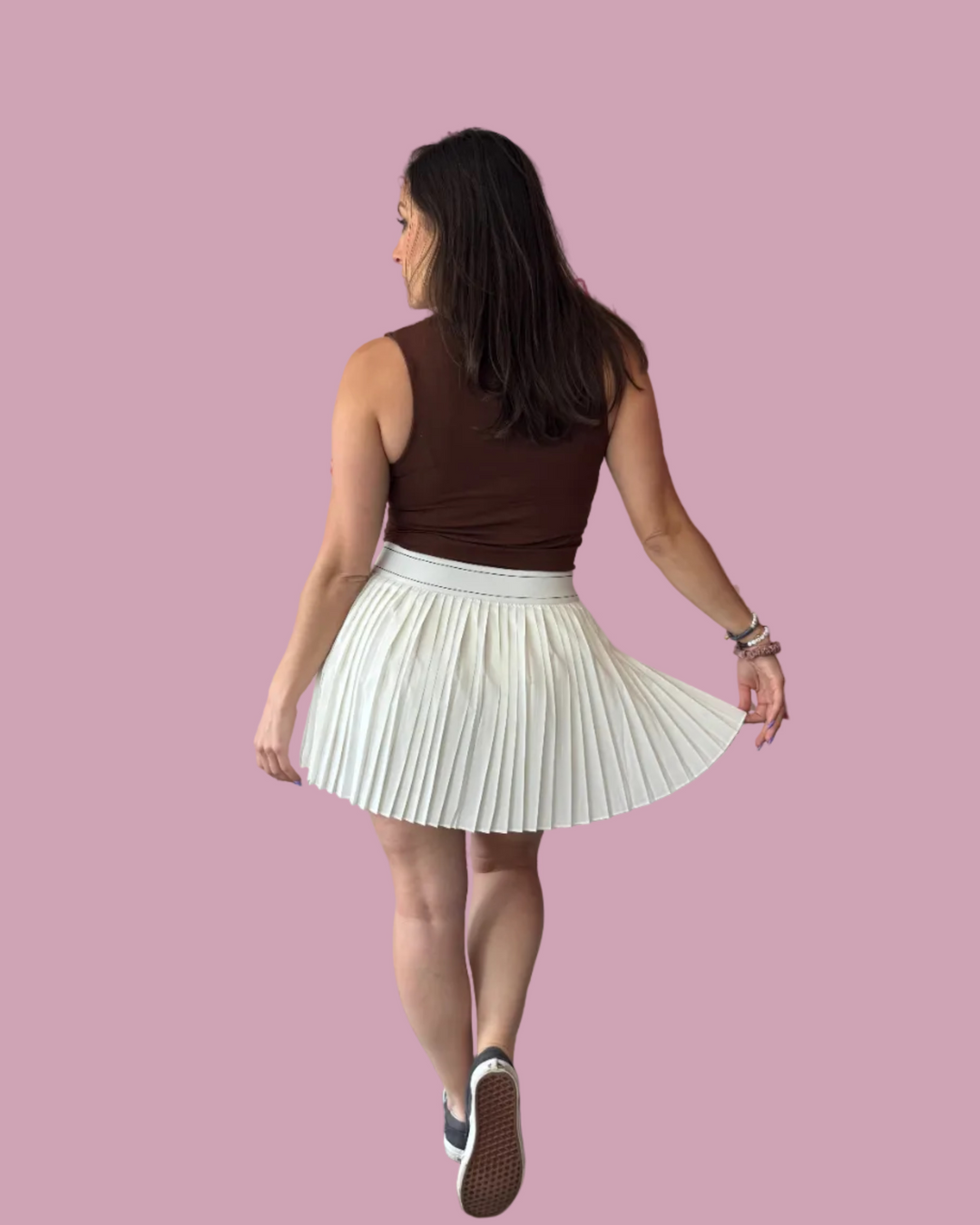 Pleated Tennis Skort