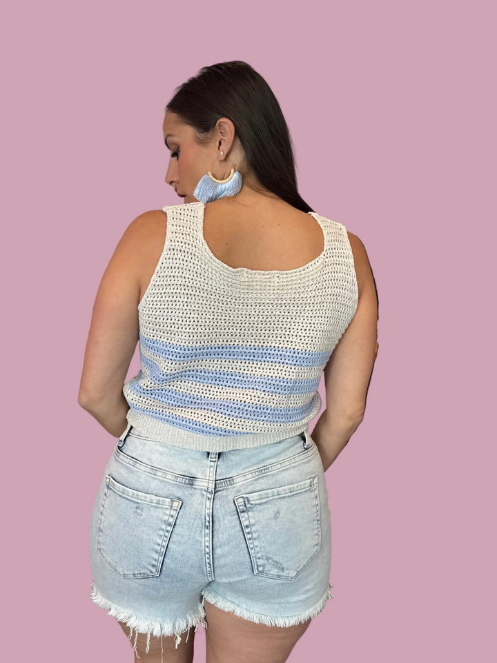 Light Denim Shorts
