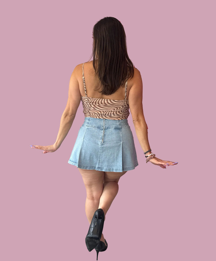 Buckled Up Mini Skirt