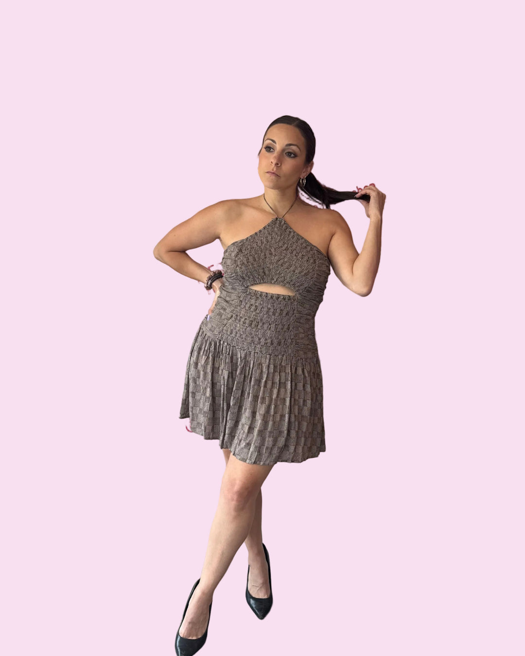 Soho Cutout Halter Mini | The Snooki Shop Soho Cutout Halter Mini | The Snooki Shop