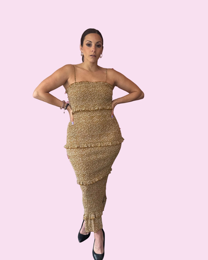 Honey Luxe Layered Dress