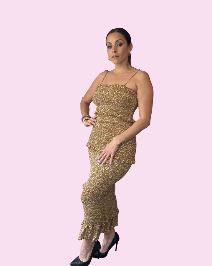 Honey Luxe Layered Dress