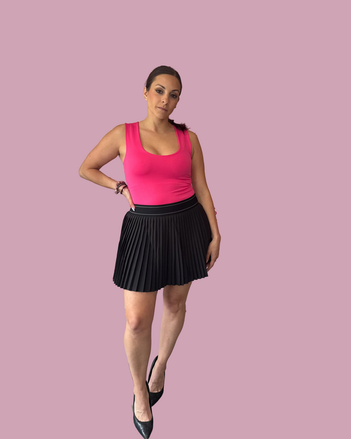 Pleated Tennis Skort