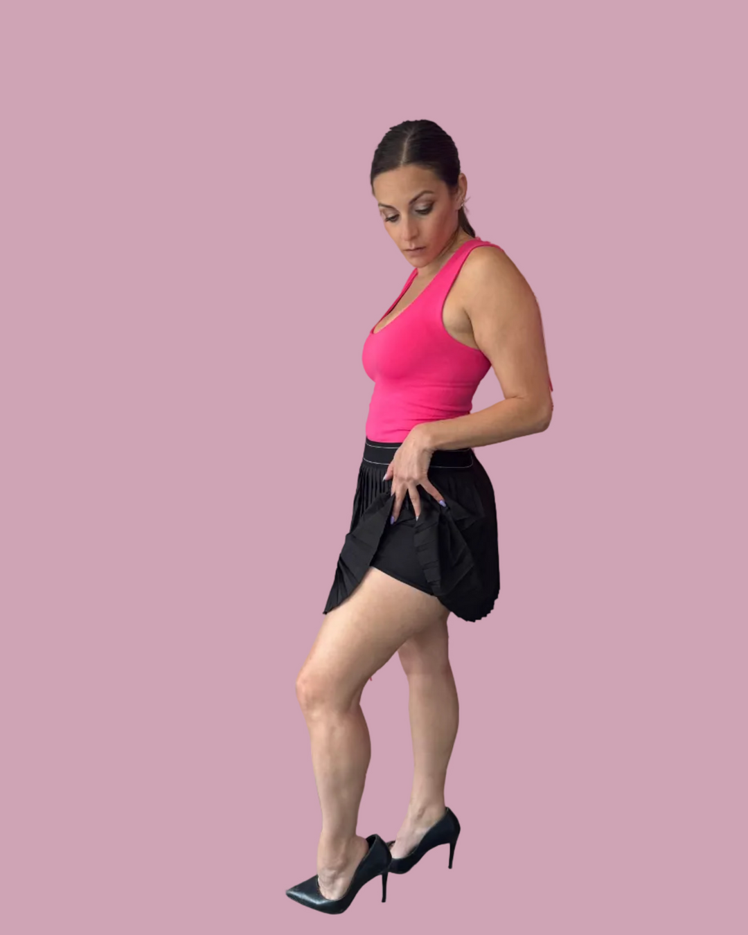 Pleated Tennis Skort