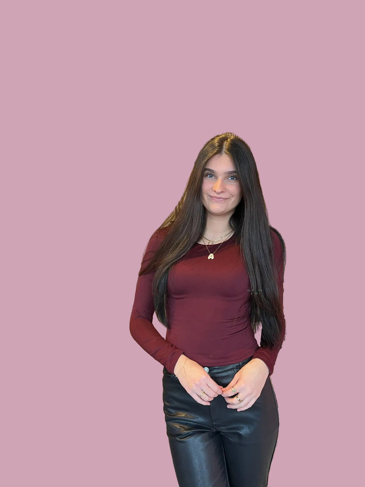 Everywhere Essentials Long Sleeve Crop