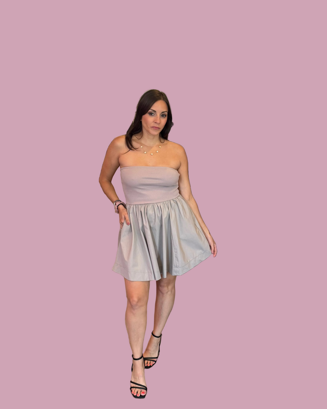 Ash Tube Flare Dress