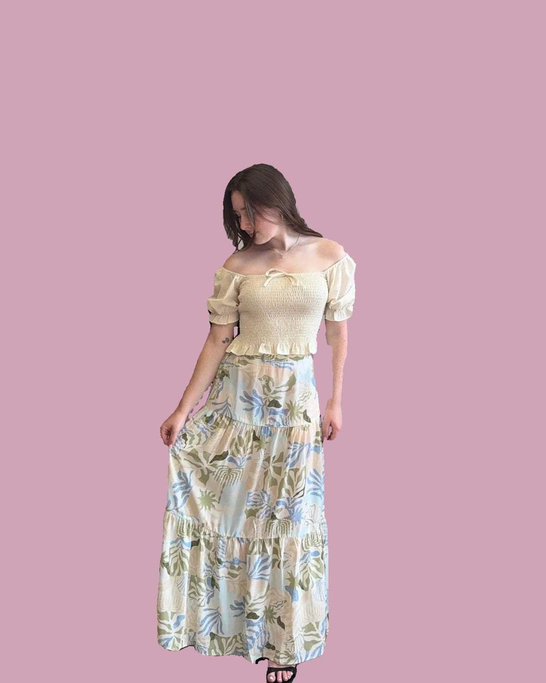 Light Breeze Maxi Skirt