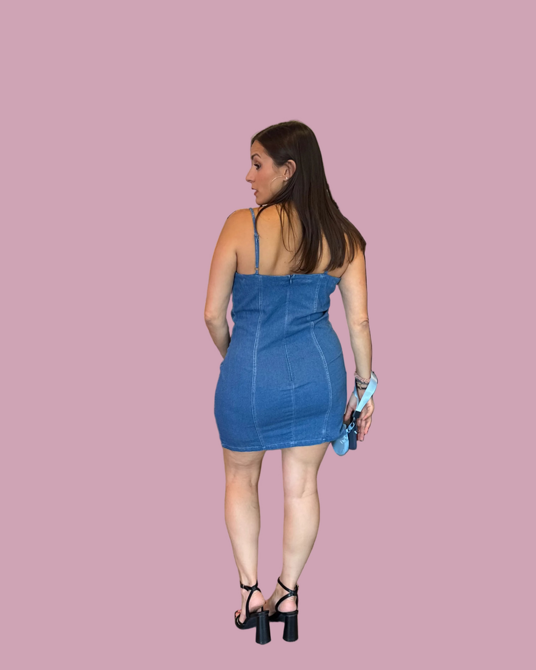 Blue Denim Dress