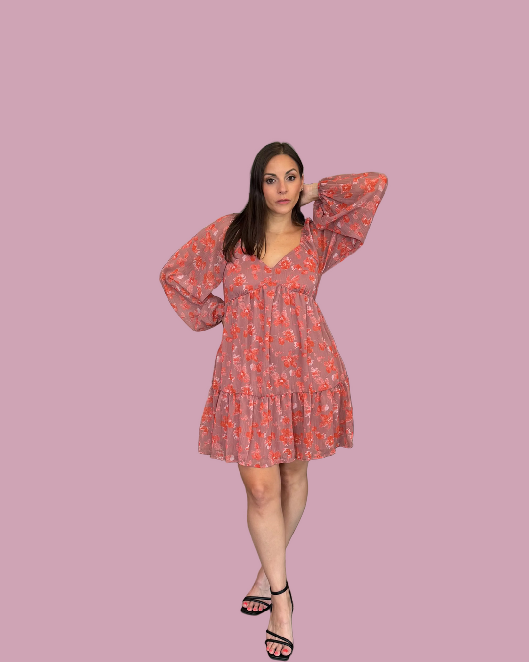 Fallen Petal Mini Dress