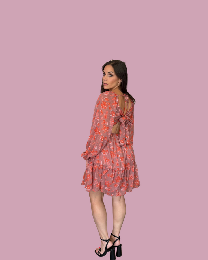 Fallen Petal Mini Dress